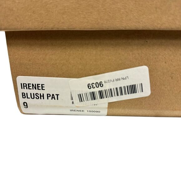 Steve Madden Irenee Blush Patent Leather Block Heel Sandals | Size 9 - Picture 8 of 8